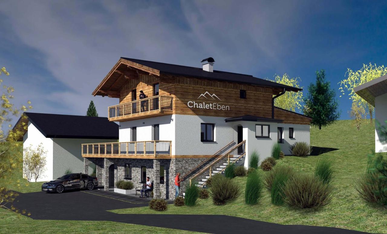 Chalet Eben Eben Im Pongau Esterno foto